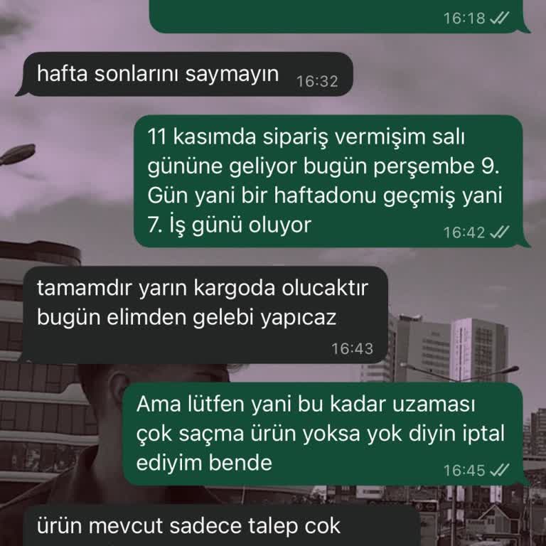 Siparişim 11 Gündür Teslim Edilmedi, Yeterli Bilgilendirme Yapılmıyor