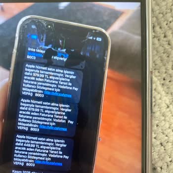 Vodafone Pay Üzerinden Bilgim Dışında Yapılan Yüksek Tutarlı Çekim Mağduriyeti