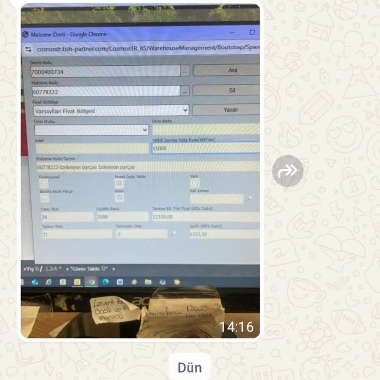 Yetkili Servisin Fahiş Yedek Parça Fiyatı Güvenimi Sarstı