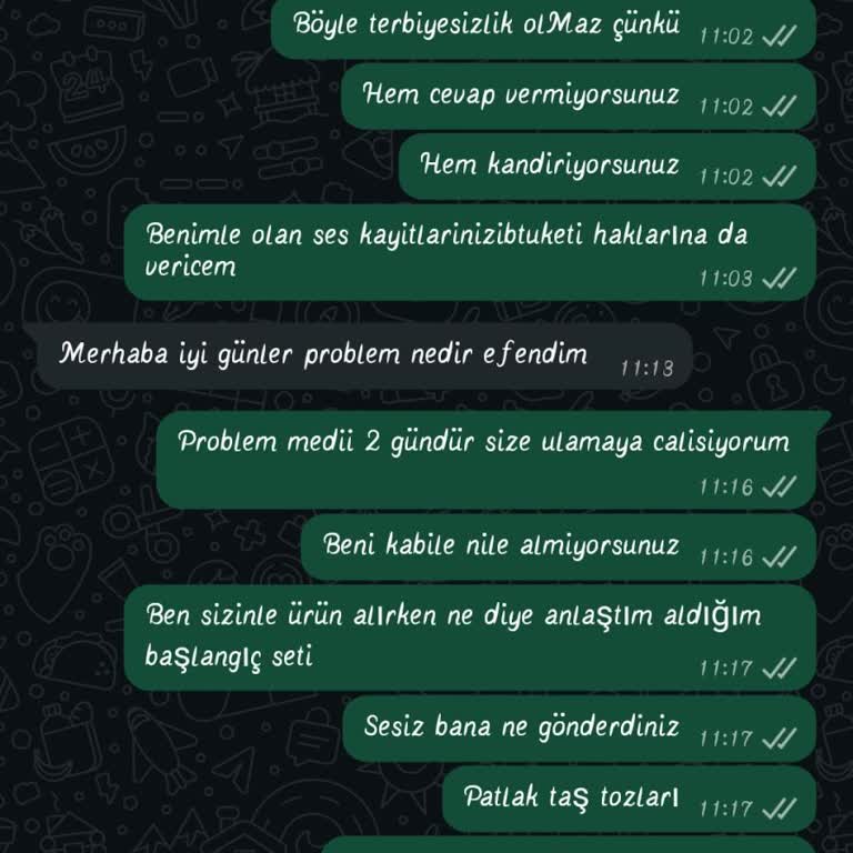 Eksik Gönderilen Ürünler Ve Geciken Kargo Nedeniyle Mağduriyet