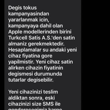 Turkcell Pasaj Değiş Tokuş Kampanyasında Kargo Kodu Gönderilmediği İçin Mağduriyet
