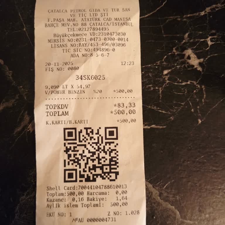 Shell Çatalca İstasyonunda Yanlış Yakıt Doldurulması Sonucu Araçta Büyük Hasar Ve Mağduriyet