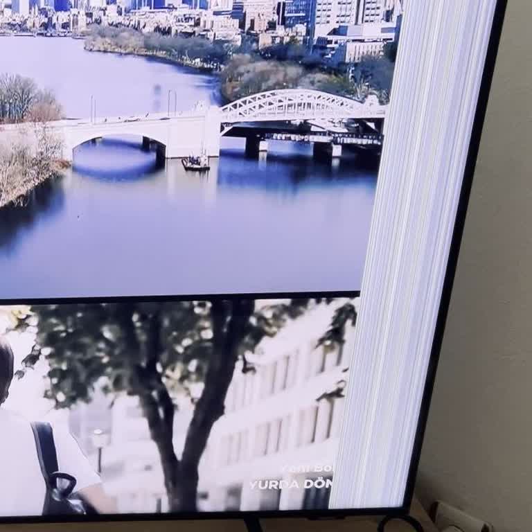 Samsung 50Q60A 50 Ekranda Bozulma