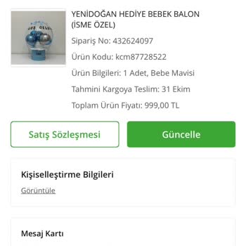 Çiçek Sepeti'nden Sipariş Gecikmesi Ve İade Sorunu