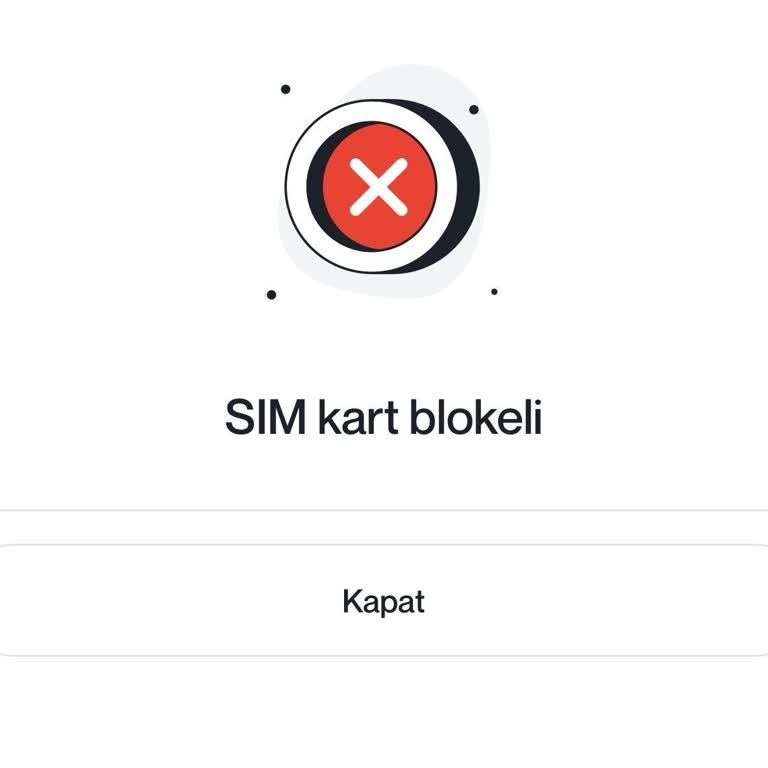 Sim Bloke Nedeniyle Hesabıma Erişemiyorum, Destek Alamıyorum