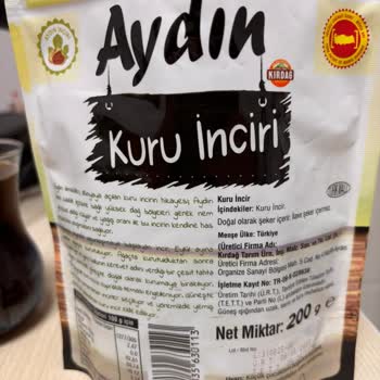 Kuru İncir Paketinde Hijyen Sorunu Ve Canlı Kalıntıları