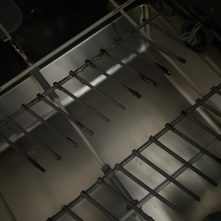 Bulaşık Makinesi Alt Sepetinde Kısa Sürede Gelişen Paslanma Sorunu