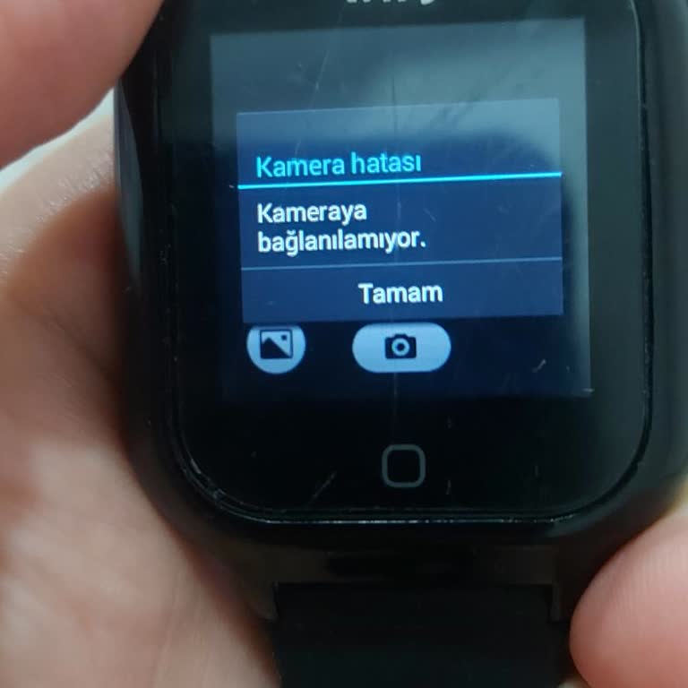 Wiky Watch Akıllı Saatte Kamera Hatası
