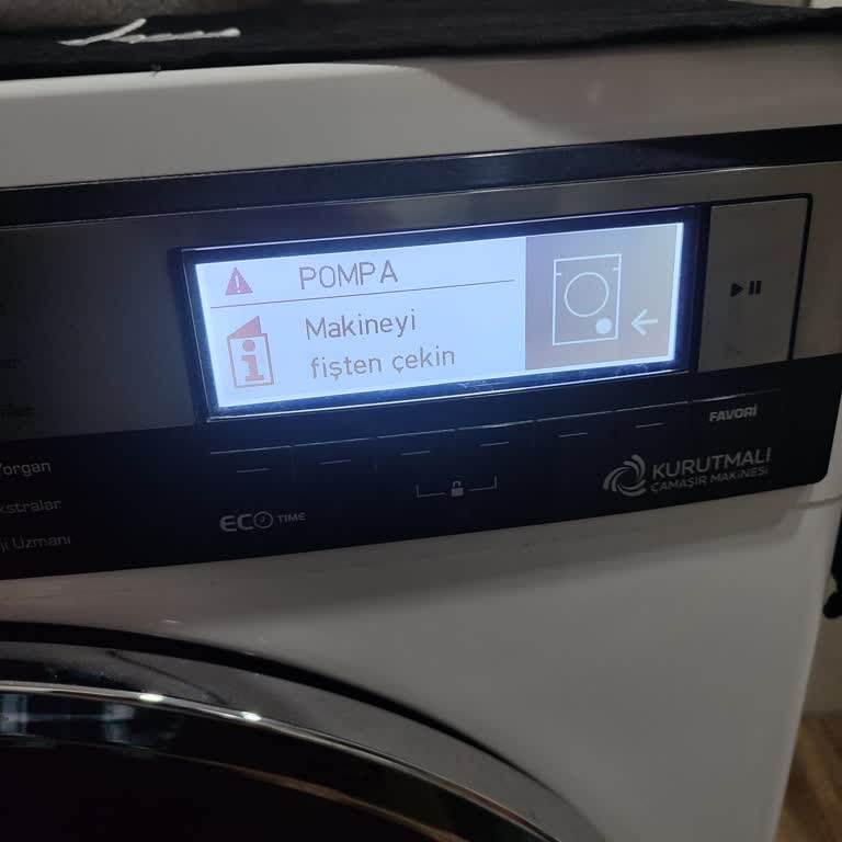 Vestel Kurutmalı Çamaşır Makinesi Pompa Arızası Sürekli Devam Ediyor, Sorun Çözülemiyor