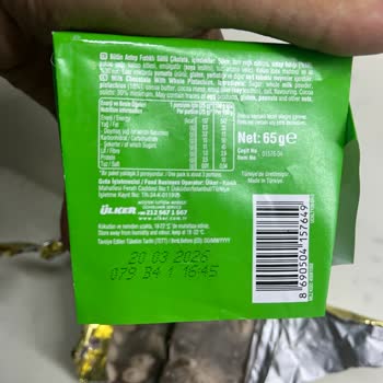 Bozuk Antep Fıstıklı Çikolata Ve Güven Kaybı