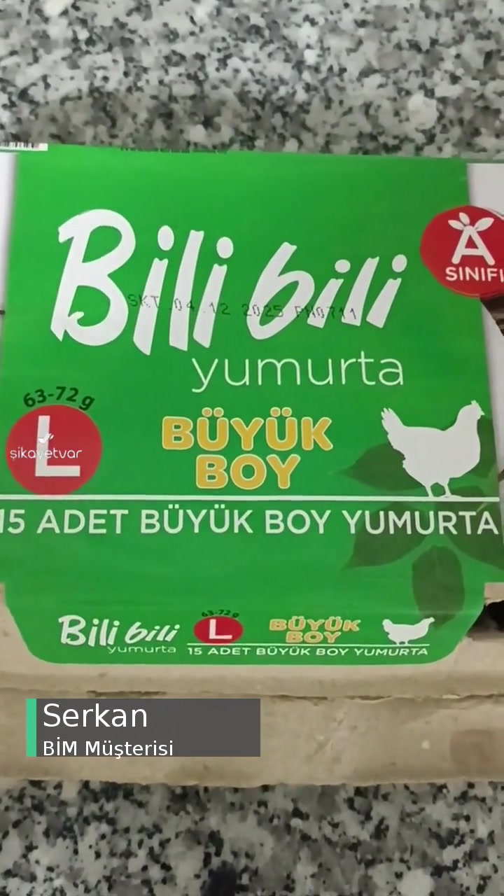 BİM Bili Bili Markası Kırık Yumurtaları videonun kapak resmi