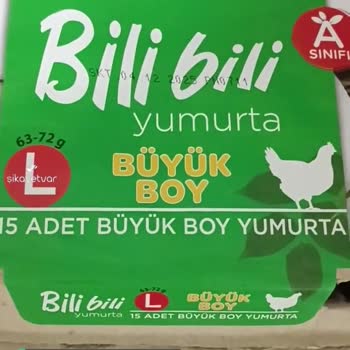 BİM Bili Bili Markası Kırık Yumurtaları