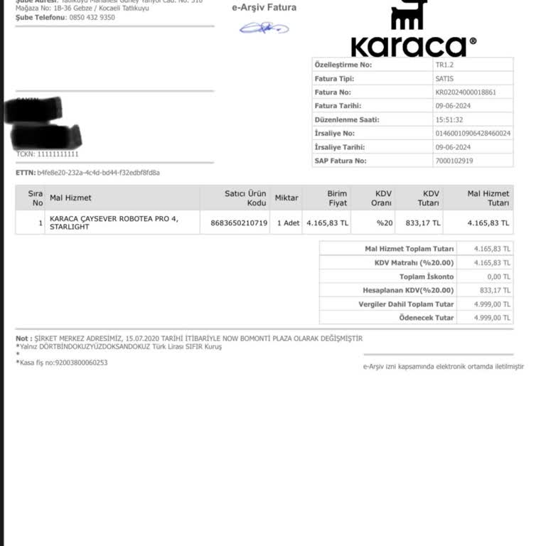 Bir Yıl İçinde Üç Kez Bozulan Çay Robotum İçin Kalıcı Çözüm İstiyorum