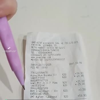 Bkmkitap Kasada Farklı Ürün, Farklı Fiyat Geçilmiş