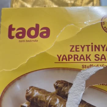 Zeytinyağlı Yaprak Sarmadan Böcek Ve Sert Yabancı Madde Çıktı