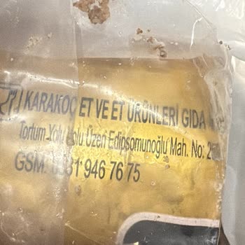 Laz Adam Süt Ürünleri Aldığım Kavurma Bozuk Çıktı, Firma İlgilenmiyor