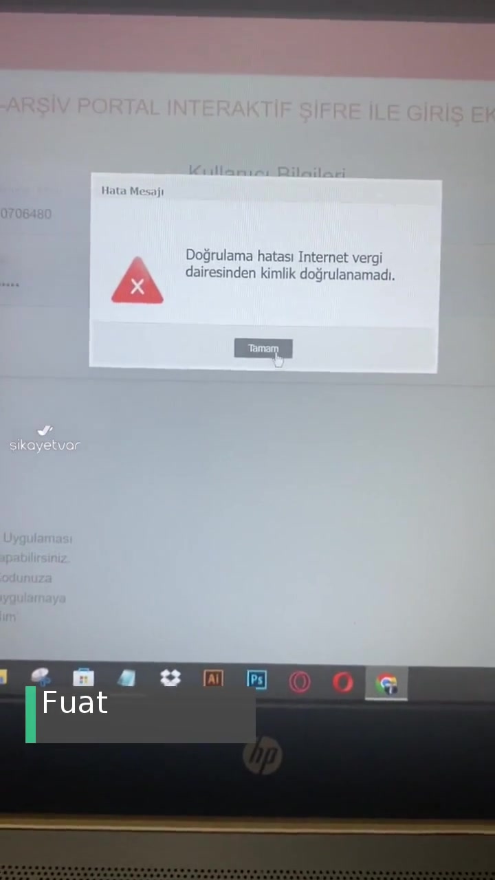 Gelir İdaresi Başkanlığı E-Arşiv Portalı Kimlik Doğrulama Hatası videonun kapak resmi