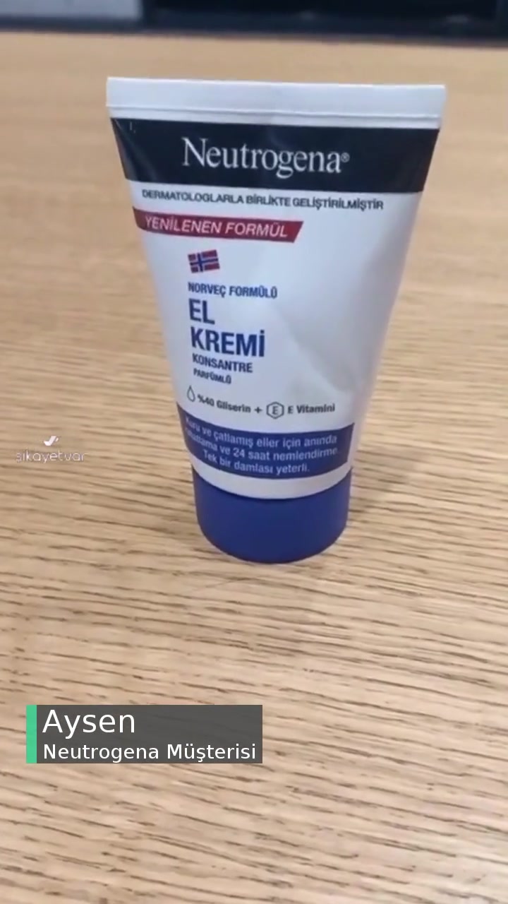 Neutrogena Krem Vazelin Gibi! videonun kapak resmi