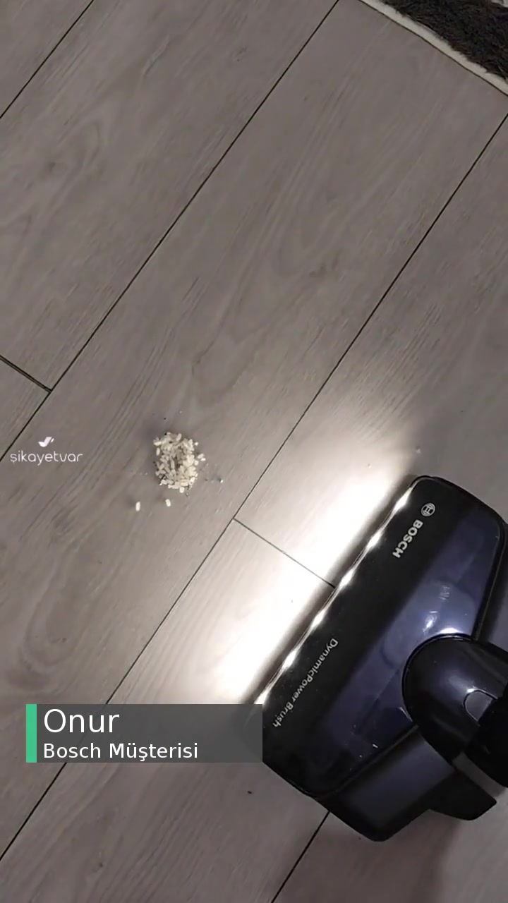 Bosch Süpürdükten Sonra Elimizle Topluyoruz videonun kapak resmi