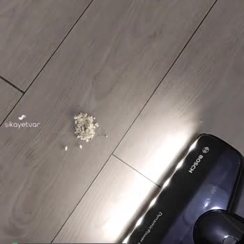Bosch Süpürdükten Sonra Elimizle Topluyoruz