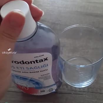 Parodontax Bozuk Ağız Bakım Suyu Satıyor