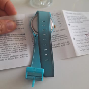 Tiktak Saat Q&Q Japan Brand Saat Kordonunda Lekeler