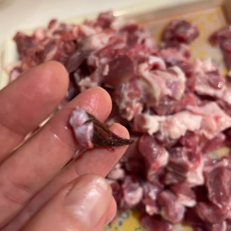 Aldığım Kuzu Etinden Çıkan Kahverengi Kıllar Hijyen Endişesi Yarattı