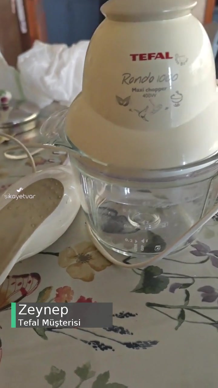 Tefal Küçük Ev Aleti Yedek Parça Sıkıntısı! videonun kapak resmi