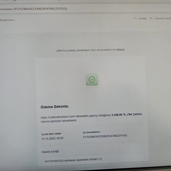 Cafe Endüstriyel Verilen Sözlere Rağmen İade Sürecinin Tamamlanmaması Nedeniyle Mağduriyet Yaşıyorum