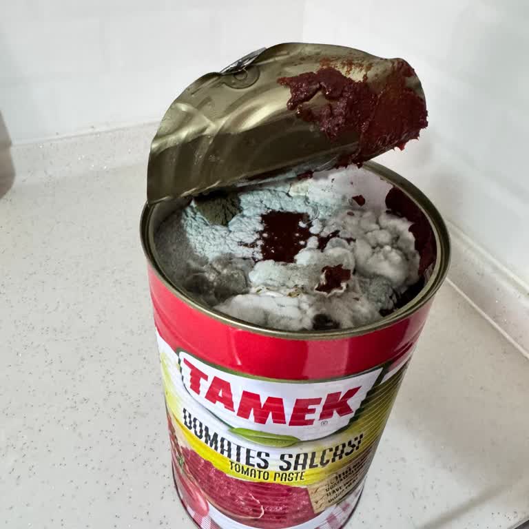 Yeni Aldığım Domates Salçası Küflü Ve Kötü Kokulu Çıktı