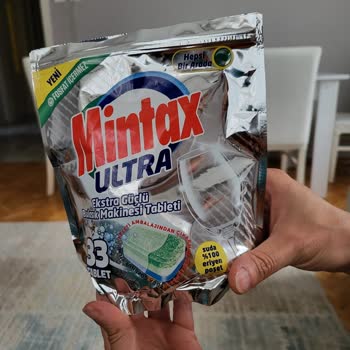 Mintax Ultra Bulaşık Tableti Filtrede Yoğun Yağ Sorunu