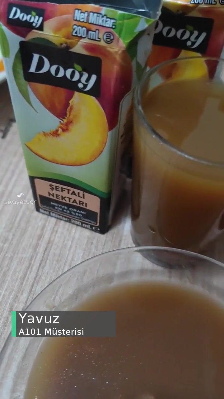 A101 Dooy Marka Meyve Suyundan Çıkanlar videonun kapak resmi