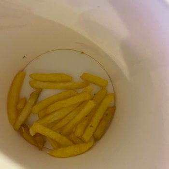 Patates Kızartmasında Ölü Sinekler Ve Hijyen Sorunu