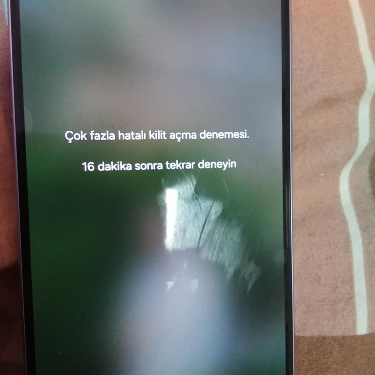 Güncelleme Sonrası Telefonum Kilitlendi, Verilerime Erişemiyorum