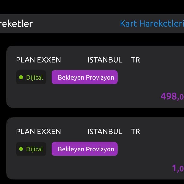 Bilgim Dışında Exxen Üzerinden Kartımdan Para Çekilmesi Ve İade Talebim