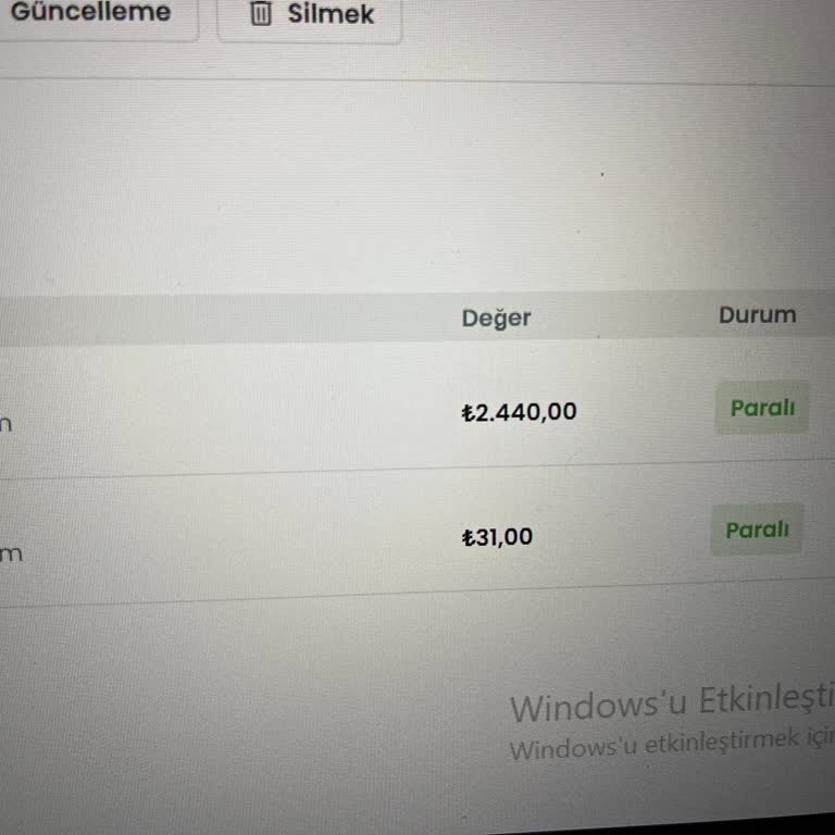 Deneme Üyeliği Sonrası Bilgilendirme Yapılmadan Yüksek Tutar Çekilmesi