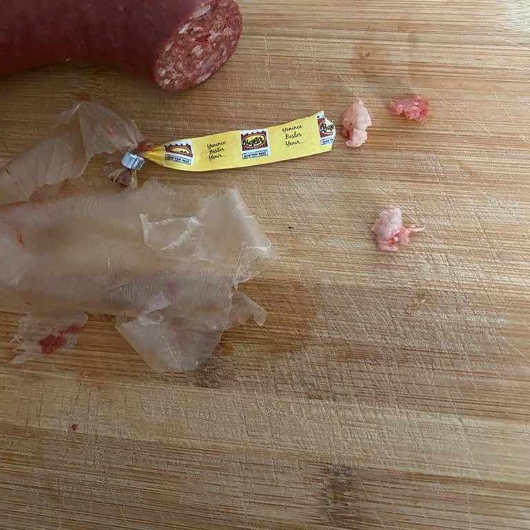 Dana Sucukta Farklı Hayvansal Parçalar Çıkması Ve Güven Sorunu