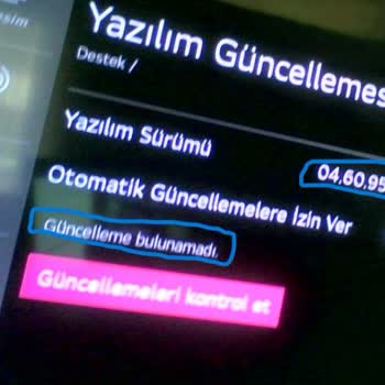 Skytech ST-5090 Televizyonum İçin Yazılım Desteği Belirsizliği