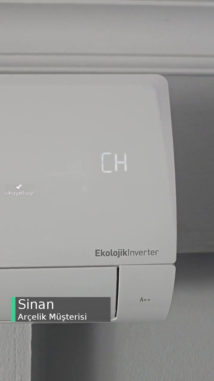 Arçelik Inverter Klima Ch 24 Hatası Verdi! videonun kapak resmi