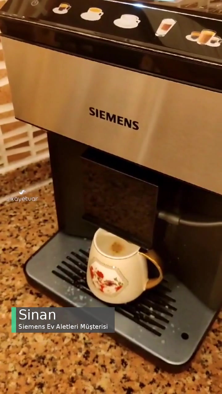 Siemens Eq 500 Kahve Makinesi Pişmanlıktır videonun kapak resmi