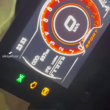CFMOTO Nk250 Ekran Modu Değişiyor