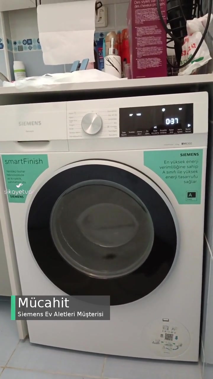 Siemens Çamaşır Makinesi Kazan Vurması, Sallantı videonun kapak resmi