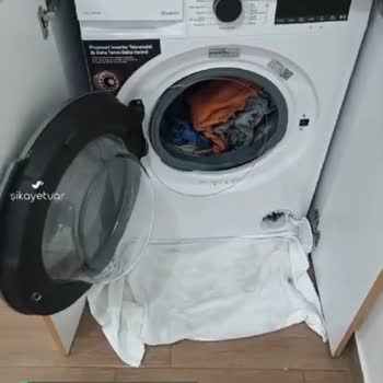 Arçelik 10120mx Modeli Çamaşır Makinesi Kapağından Su Kaçırıyor!