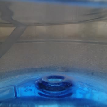 Saka Su Damacanasında Beyaz Partiküller Ve Kötü Koku Şoku