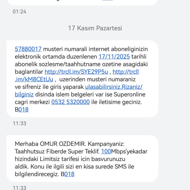 Superonline İptal Süreci Mağduriyeti Nedeniyle Evime İnternet Bağlatamıyorum