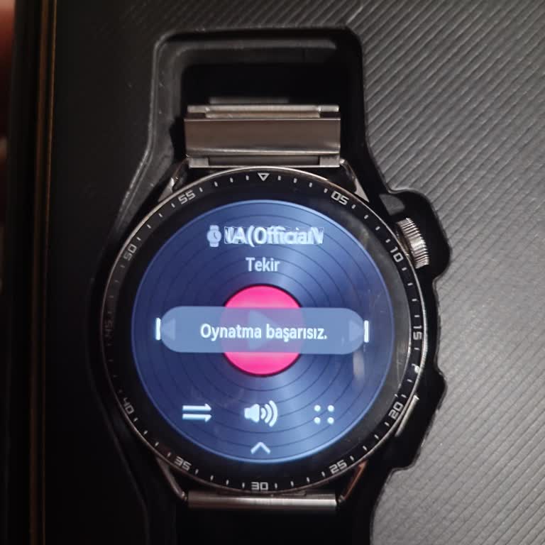 Huawei Watch GT 3 Elite Saatimde Sürekli Müzik Oynatma Sorunu Yaşıyorum