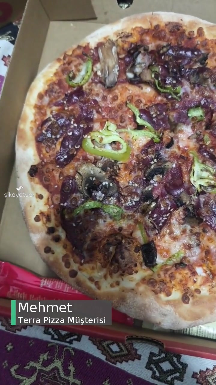 Terra Pizza İade Edilmeyen Geciken Sipariş! videonun kapak resmi