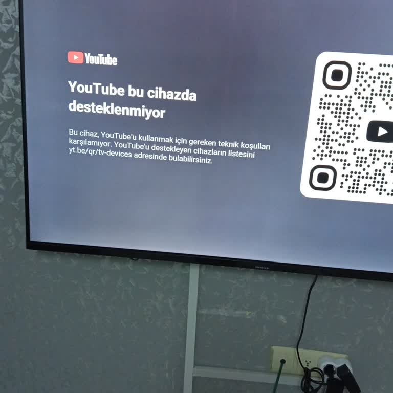 Skytech Televizyonumda Youtube.com Uygulaması Aniden Çalışmaz Oldu, Çözüm Bekliyorum