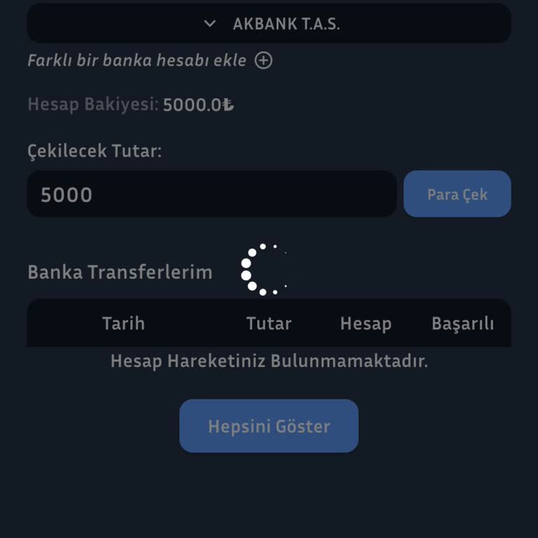 Okey.com'da Yatırım Sonrası Para Çekme Sorunu Ve Hesabın Pasif Kalması
