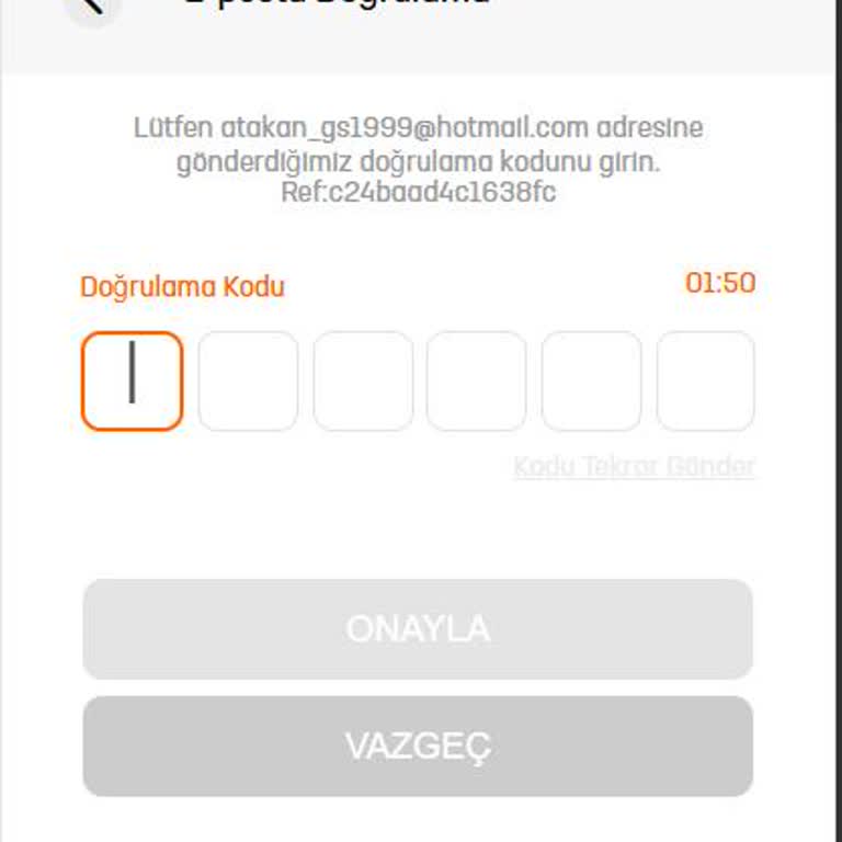 E-posta Doğrulama Gelmiyor, Hesabıma Erişemiyorum